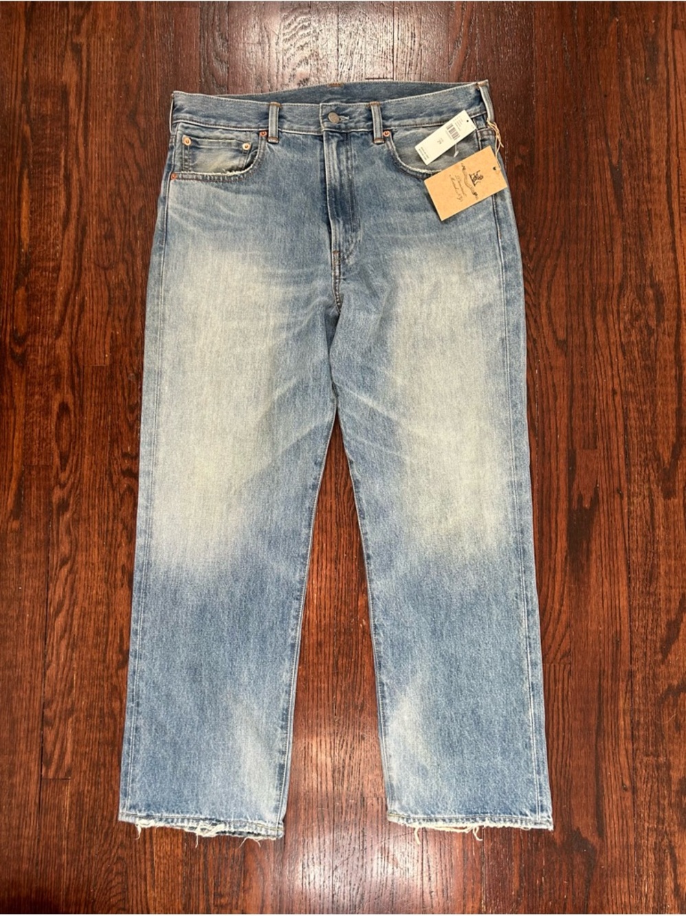 Denimist Lucy MidRise Relaxed Jeans - Glenmore Blue sz 29